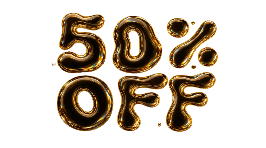 50% OFF